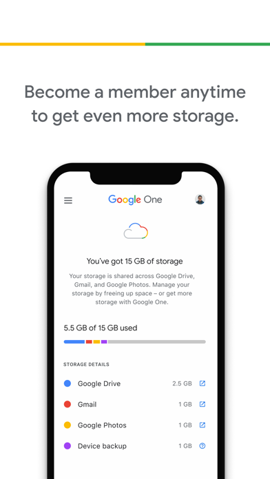 Google One Screenshot