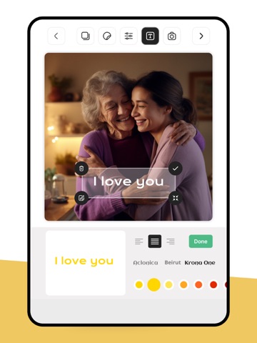 Photo Frames Collection Editor iPad screenshot