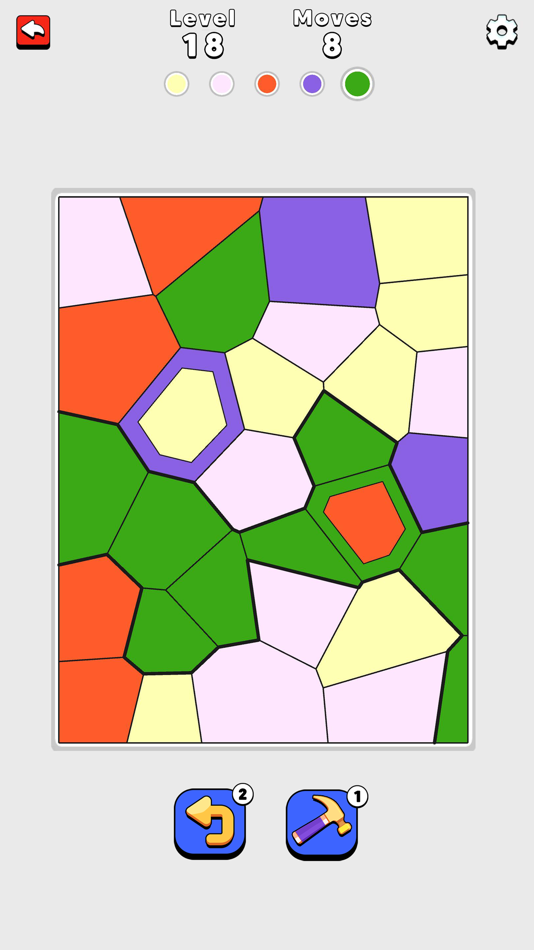 #10. Color Cell Puzzle (iOS) 来自: GLOBAL MOBILE APPLICATION LIMITED COMPANY