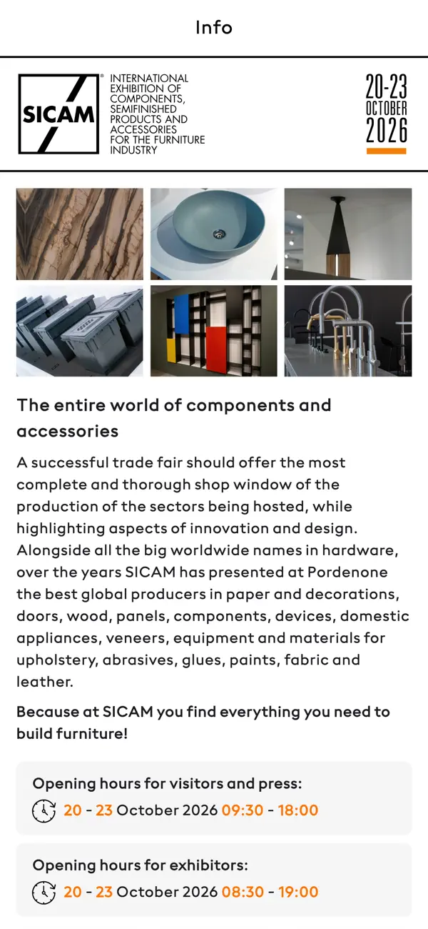 Screenshot #3 pour Sicam 2026