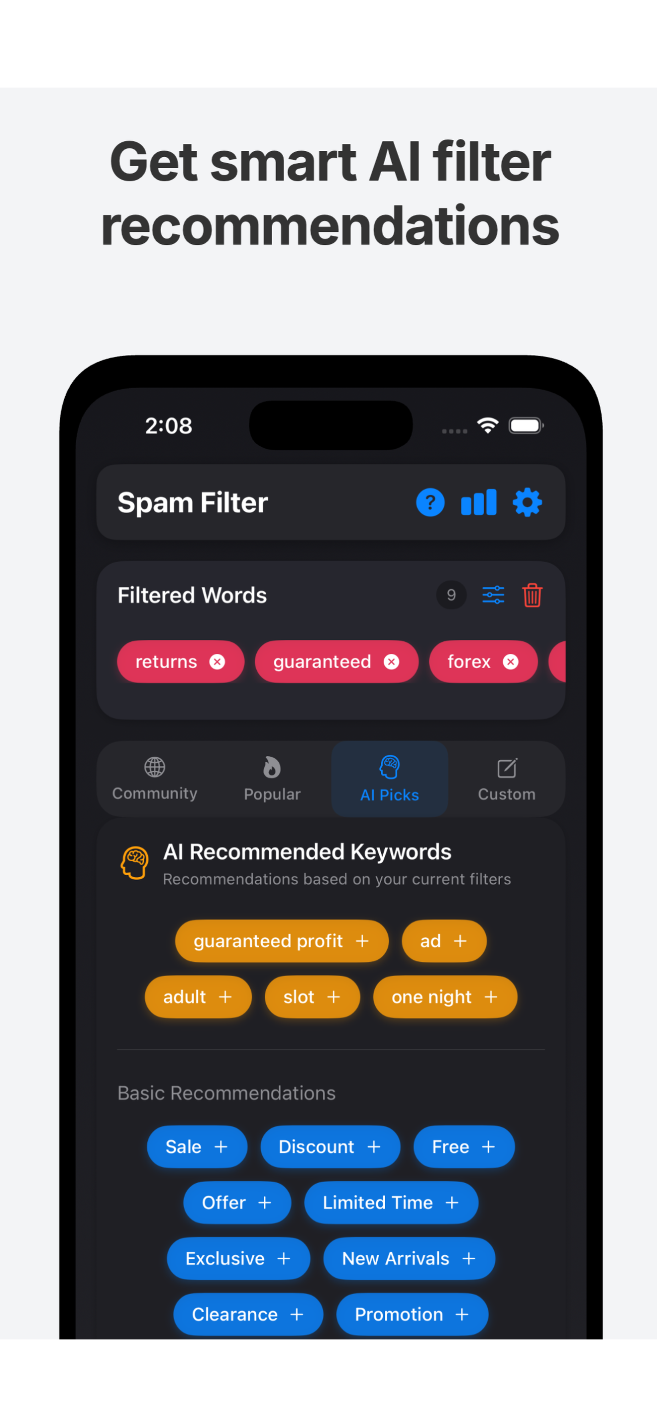No Spam-AI Spam Message Filter