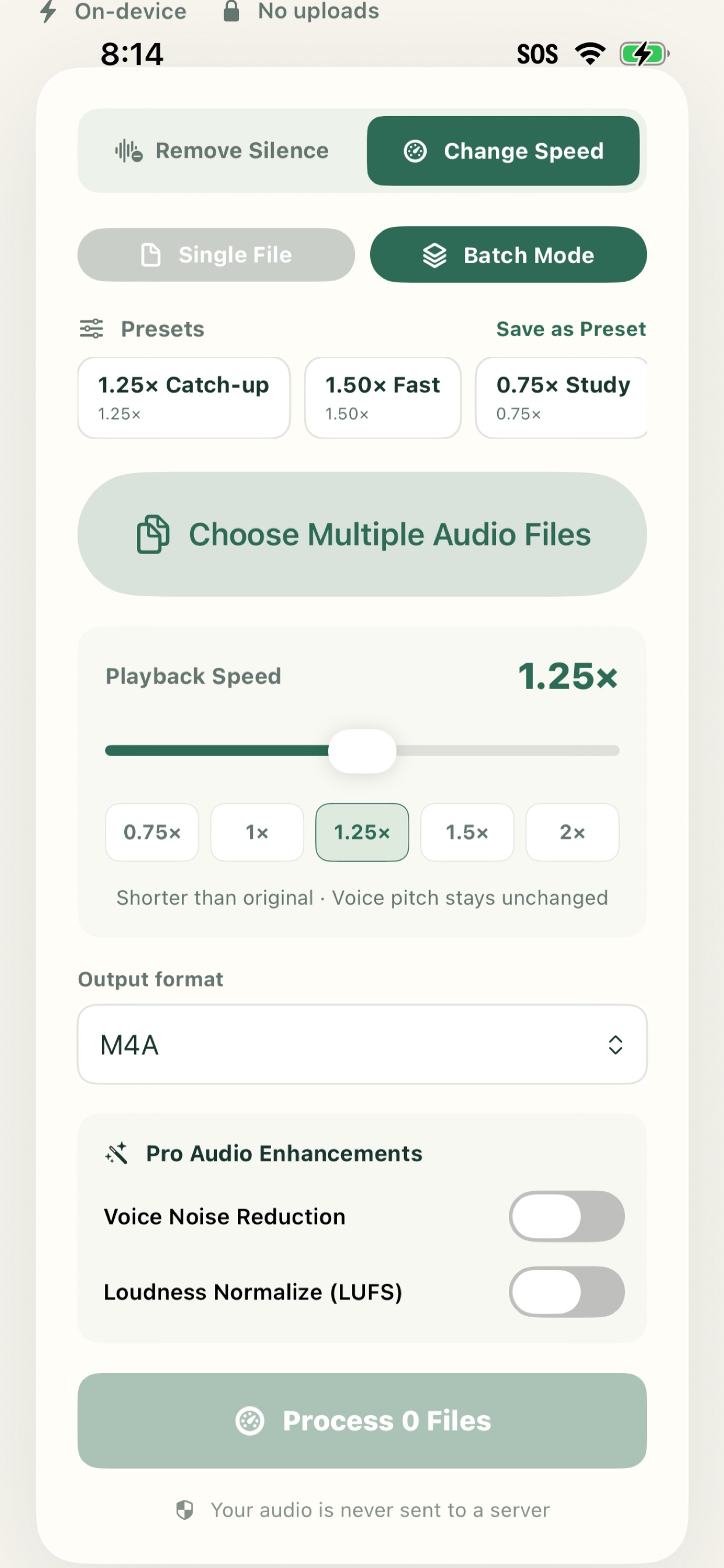 Screenshot 3 of AcuAudio