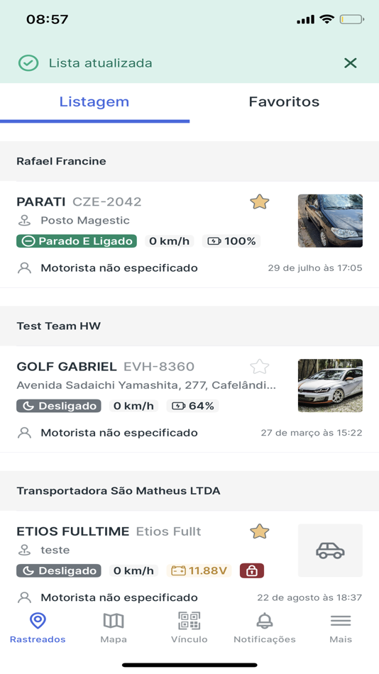 #2. Orsat Rastreamento Veicular (iOS) By: ANDRE LIRA