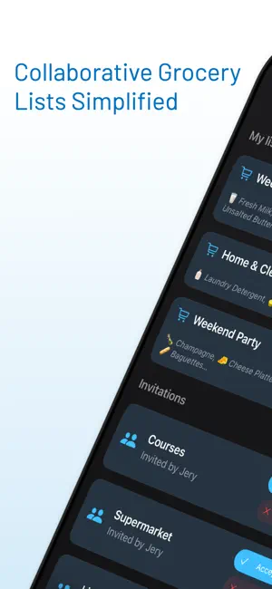 Baskio - Shopping Family List screenshot 1
