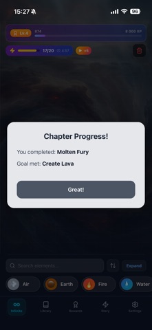 Infinite Craft Story Screenshot 4 of 5