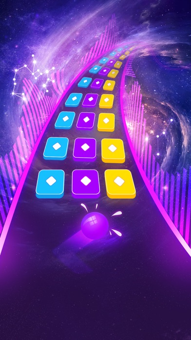 color dancing hop music game Screenshot