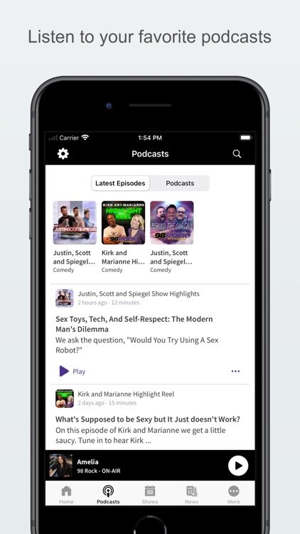 98 Rock Baltimore screenshot-3