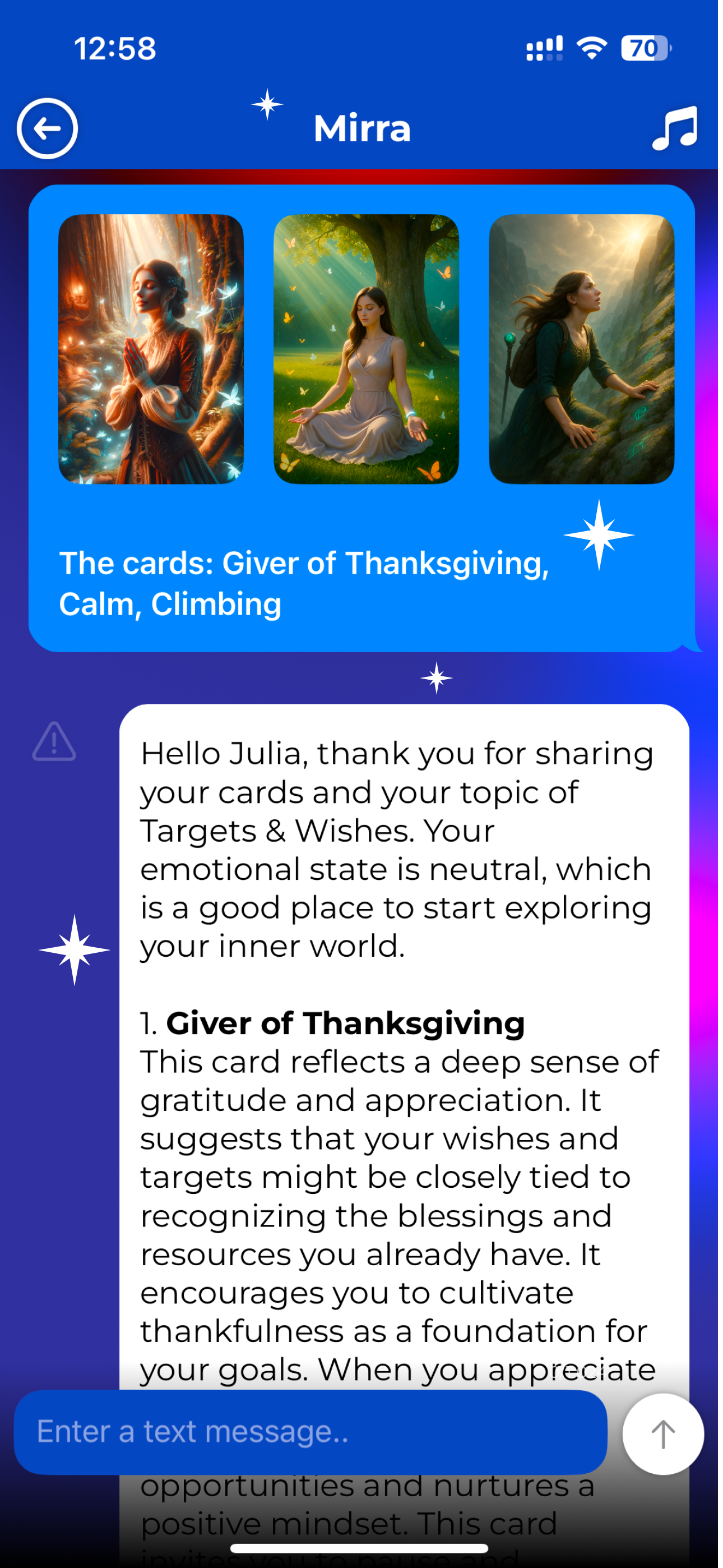 MetaCards: AI Self-Discovery