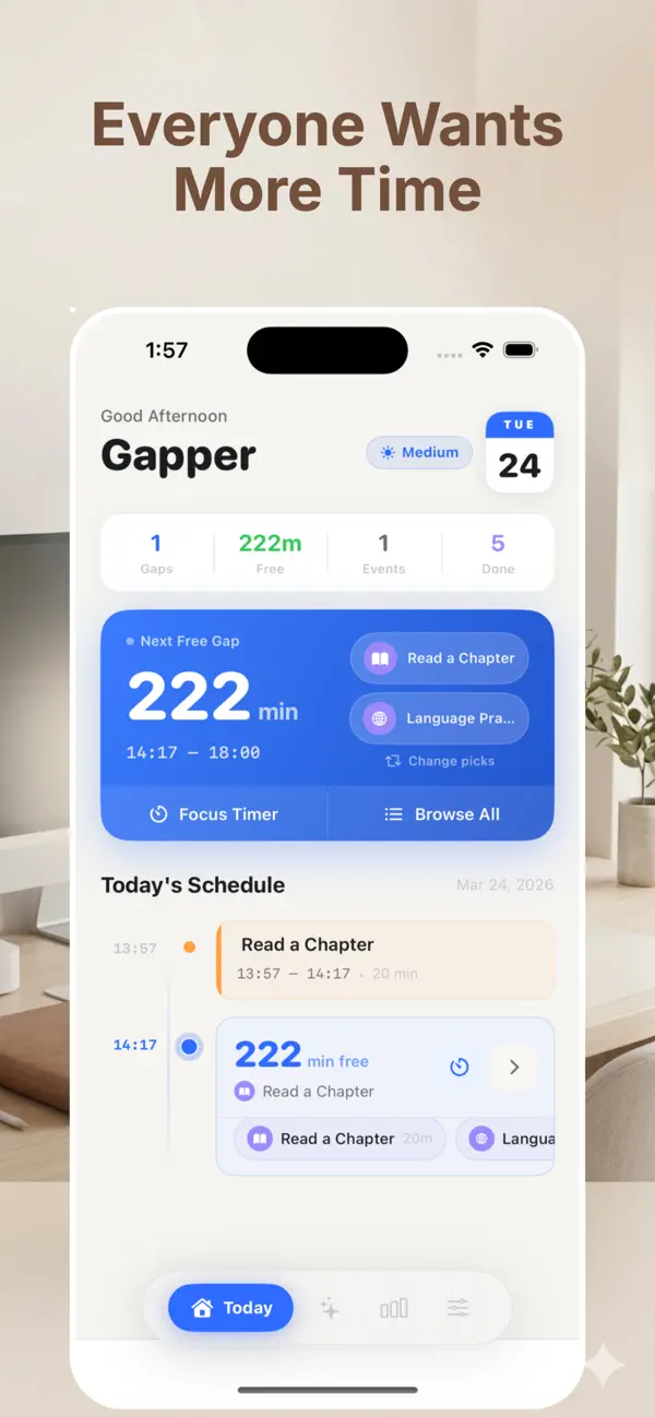 Screenshot #3 pour Gapper: Calendar Helper