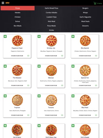 Marios Pizza Kebab iPad screenshot