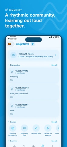 Learn Galician - LingoWave iPhone screenshot