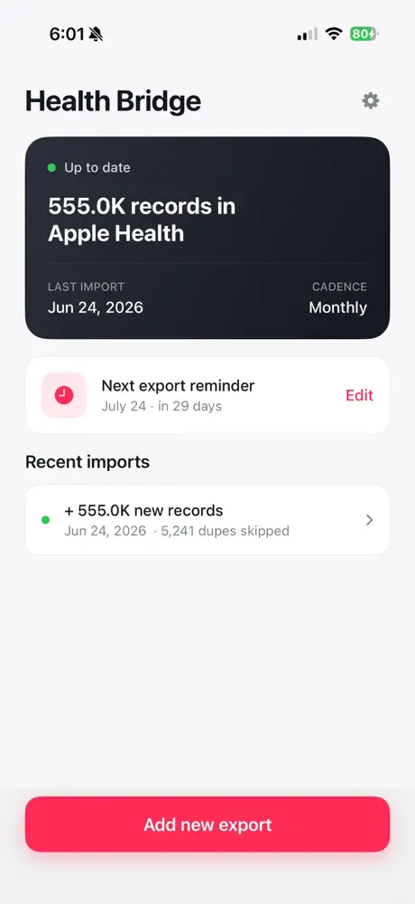 Health Bridge screenshot 5
