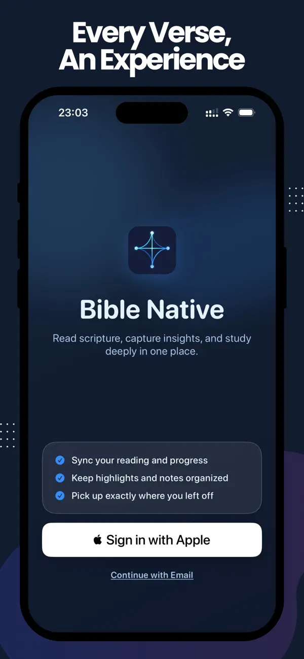 #1. Bible Native (iOS) โดย: Francis Obiekwe