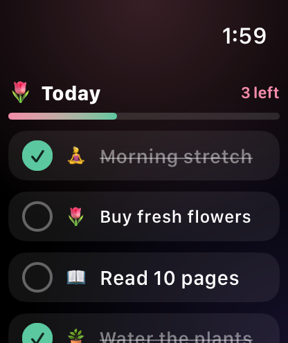 Mochi: Cute Checklist screenshot 9