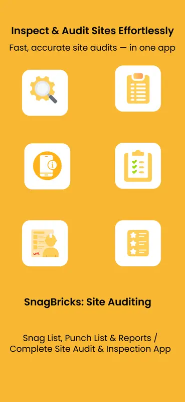 SnagBricks - Site Auditing screenshot 1 of 10