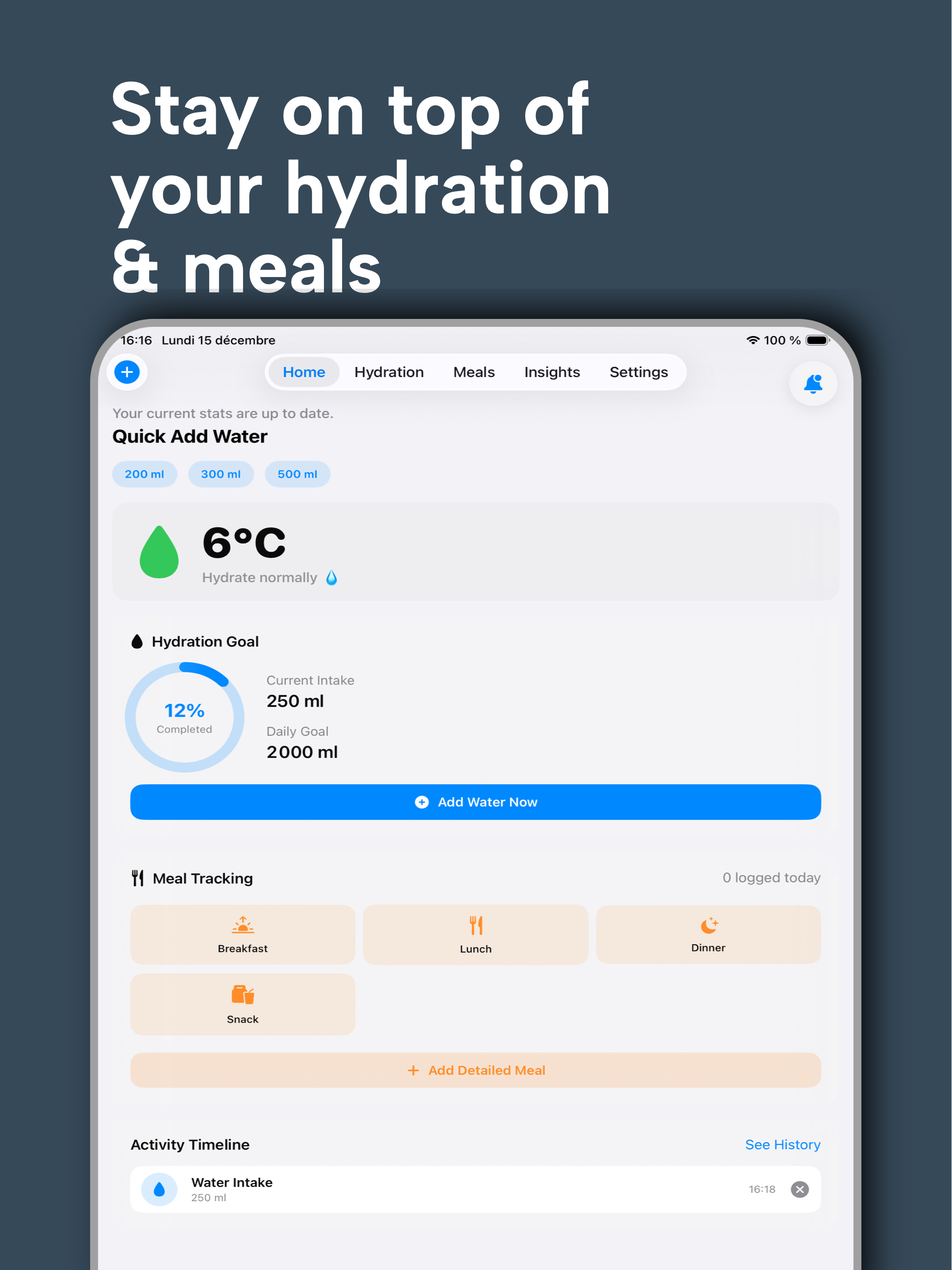 Smart Hydration Tracker screenshot 6