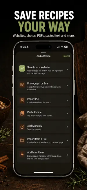 Recipe Box · Cookbook Keeper screenshot 2