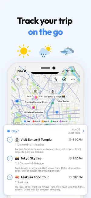 Itinerary Planner - Wanderjoy screenshot 2