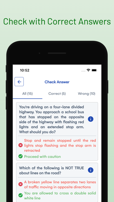 Alabama DMV Driver Permit Test Screenshot