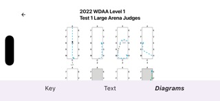 2022 WDAA Judges Diagrams iPhone screenshot