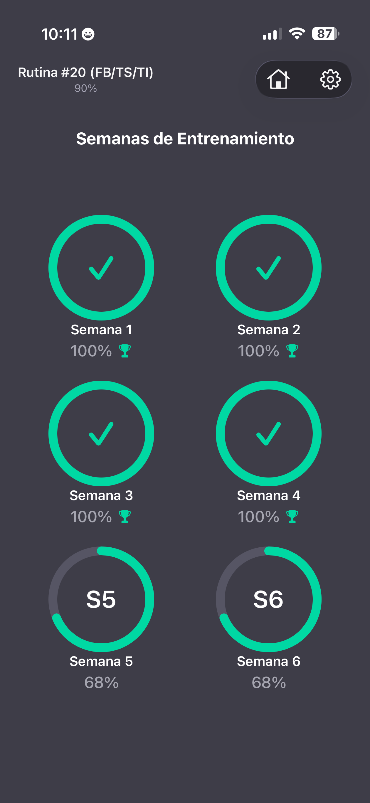 Avante Rutinas screenshot 5