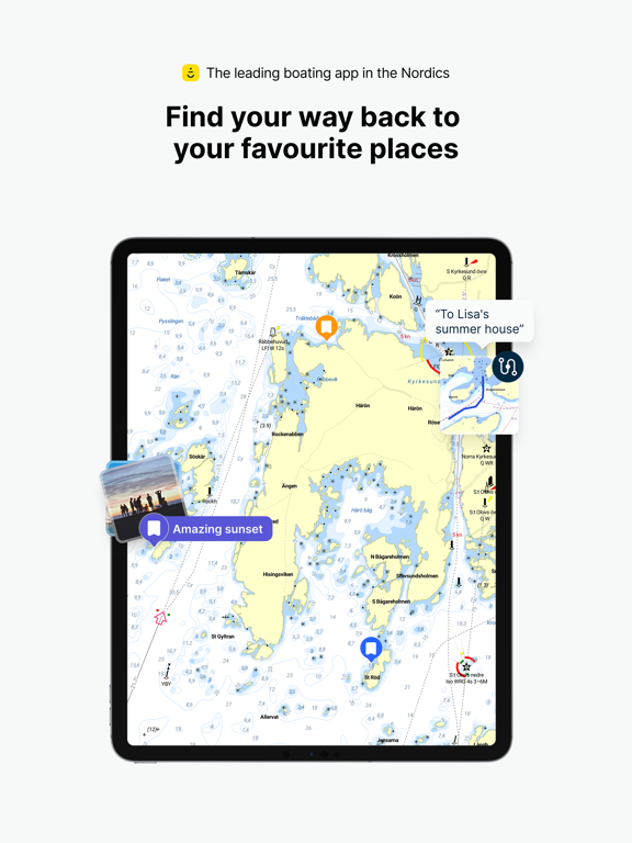 Skippo Sweden iPad screenshot 7 - Navigation app