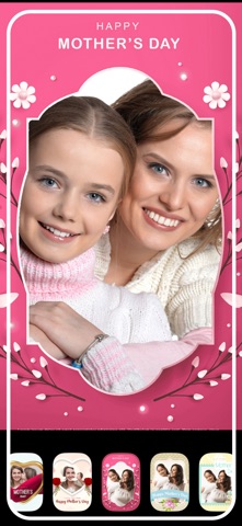 Mother's Day Photo Frames Edit iPhone screenshot