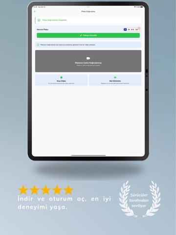 Plakapp iPad screenshot