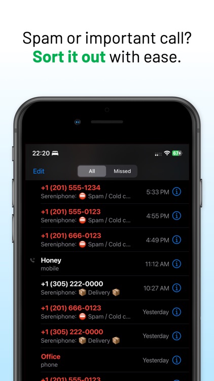 Sereniphone: Spam Call Blocker screenshot-3