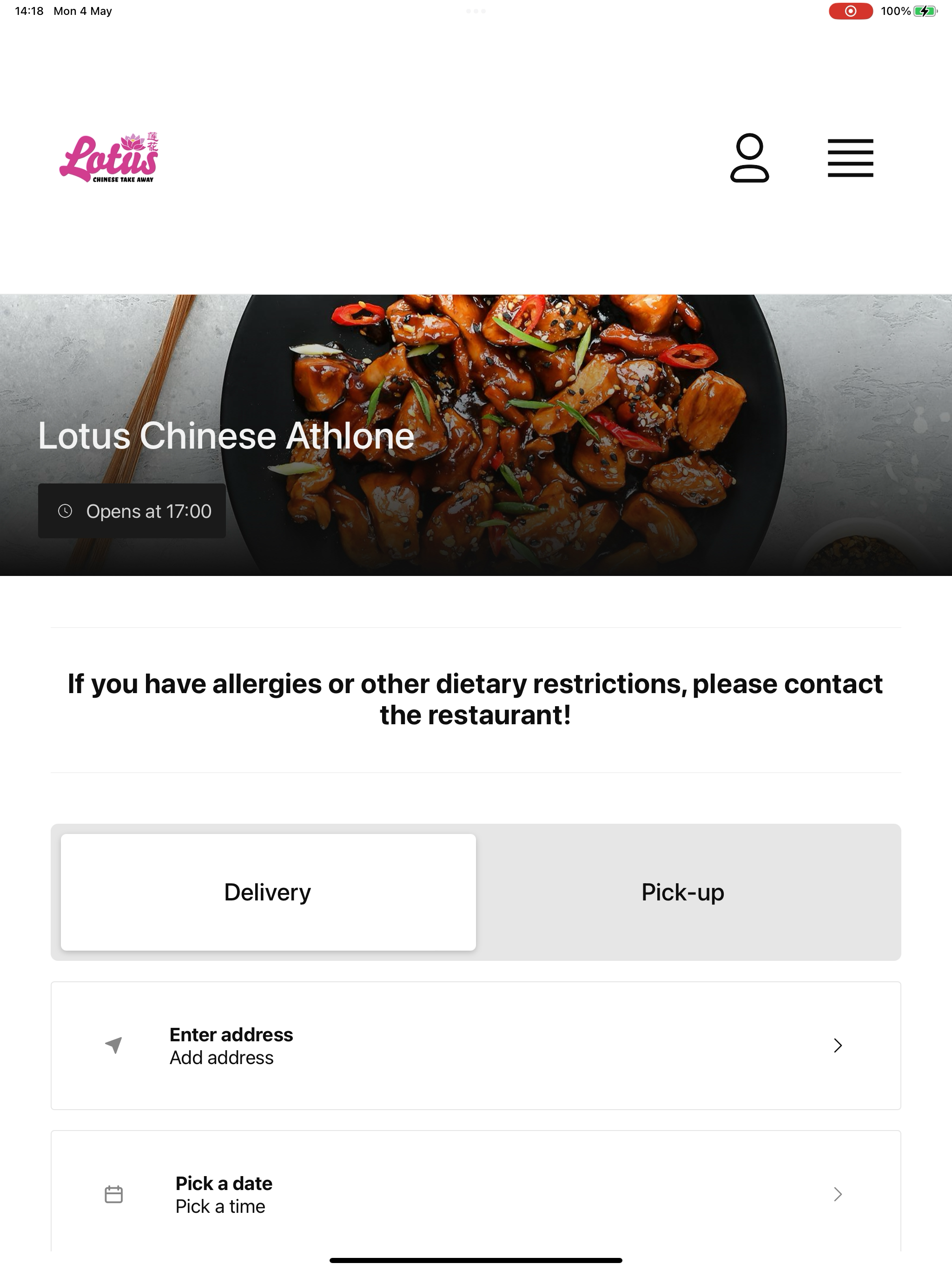 Lotus Chinese Athlone