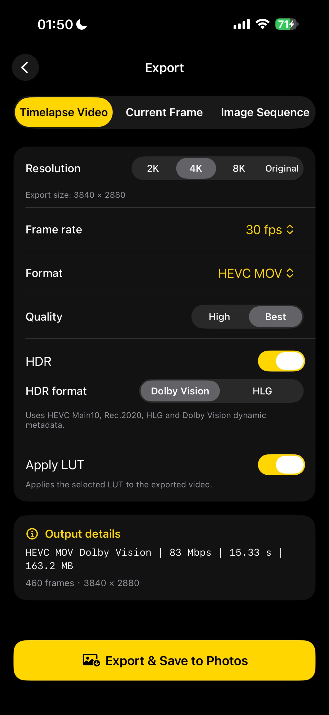 Screenshot 9 of LapseArc: 8K Smart Stabilizer