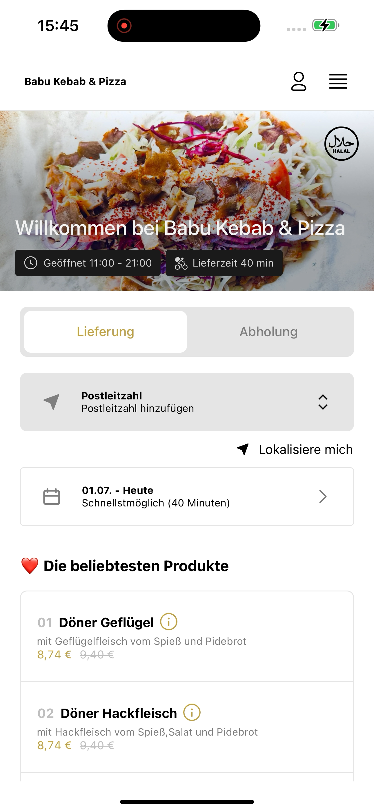 Babu Kebab & Pizza screenshot 4