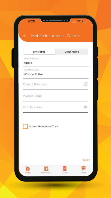 TPL Insurance Screenshot