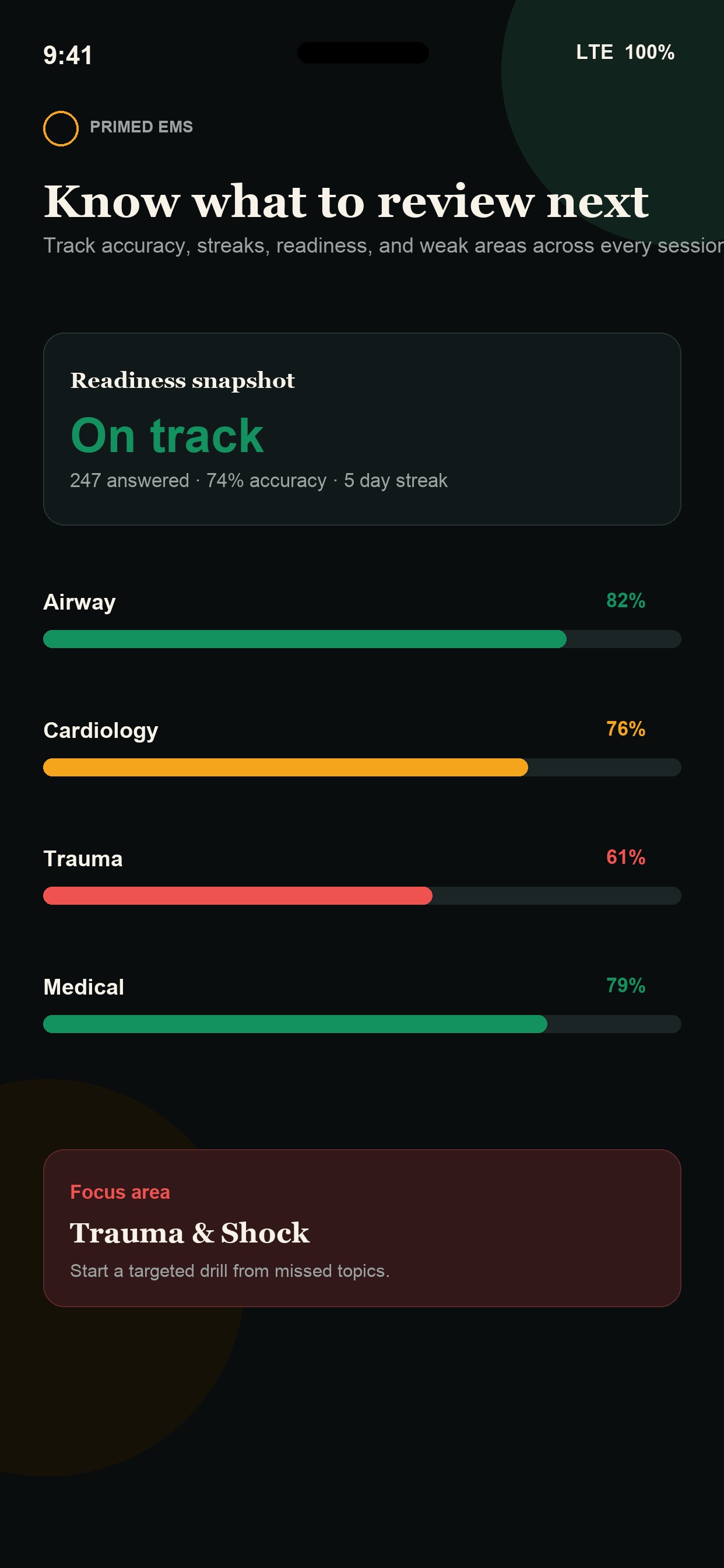 Screenshot 2 of Primed EMS Prep