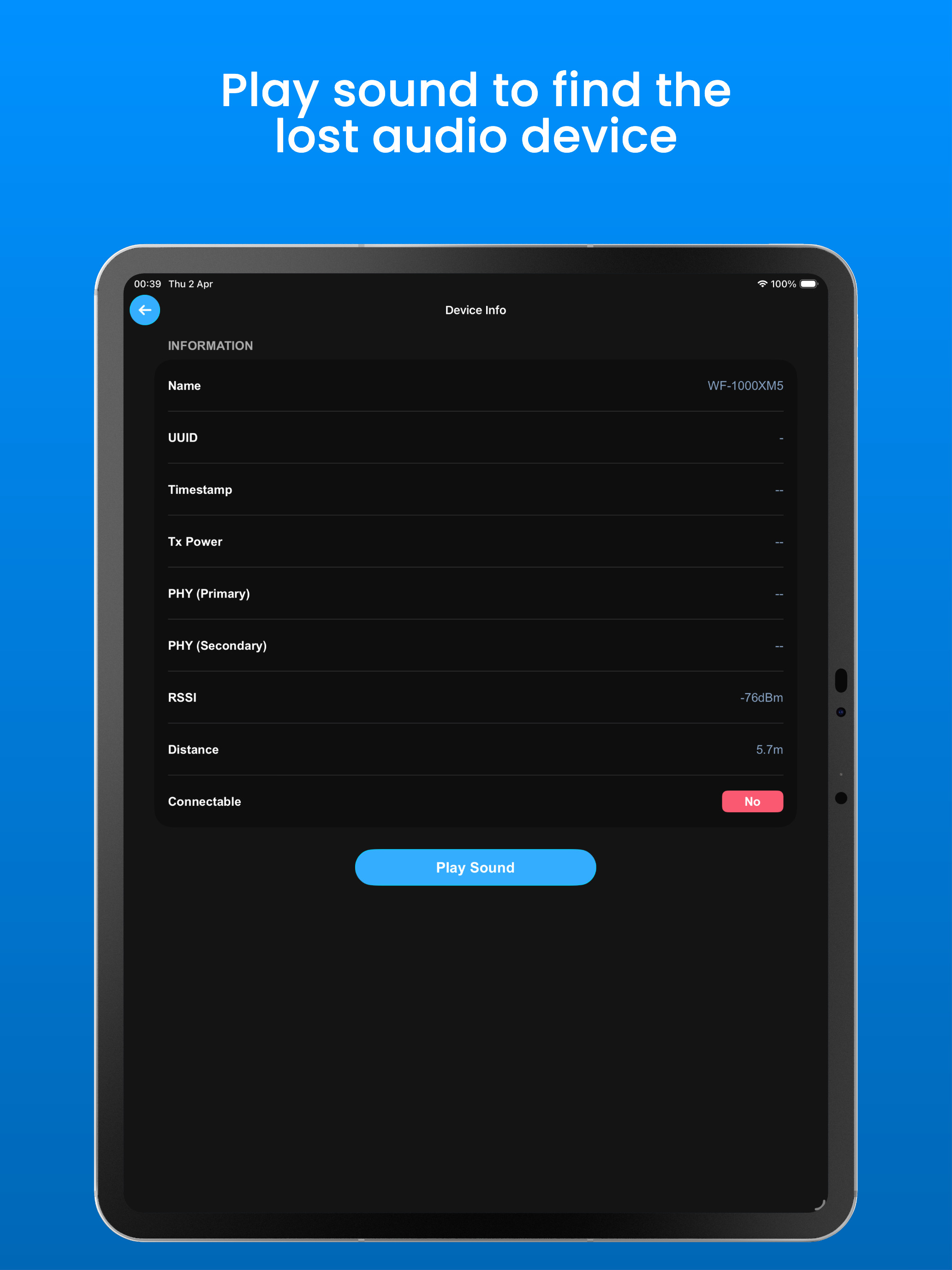 Bluetooth Scanner - BLE Finder screenshot 6