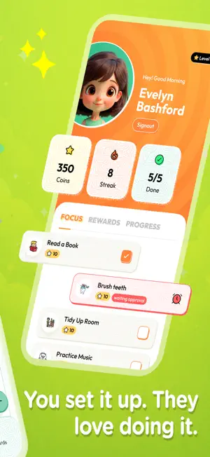 Habit Hero: Kids Routine App screenshot 2