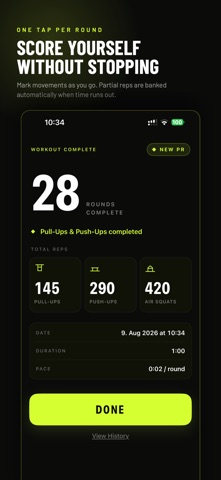 SpiderFit: Cindy Timer Screenshot 2 of 3