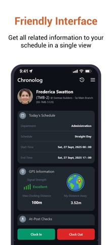 Chronolog-A screenshot