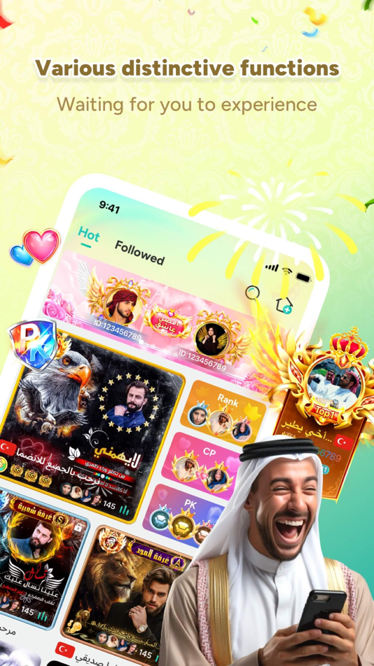 #1. Sada Live (iOS) Podle: Hong Kong Said Technology Co.,Limited