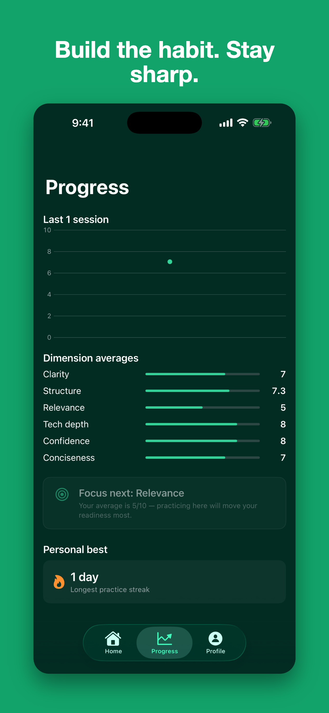 Mondaus: AI Interview Coach screenshot 5