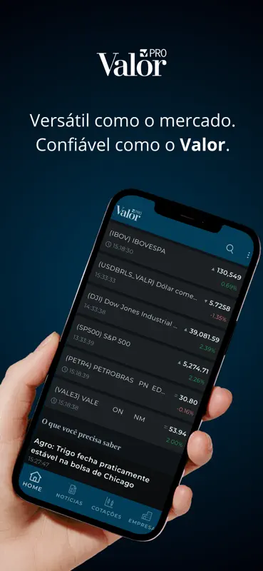 Valor PRO: Notícias & Ações screenshot 1 of 5