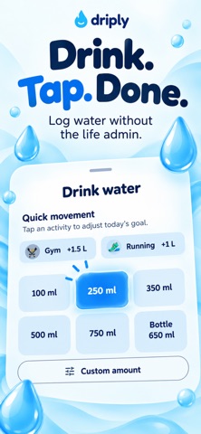 Driply - Hydration Tracker screenshot 2