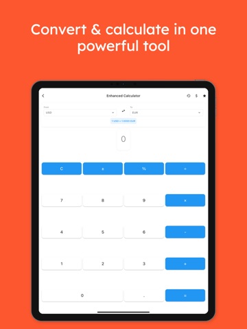 Currency Today – Live Exchange iPad screenshot