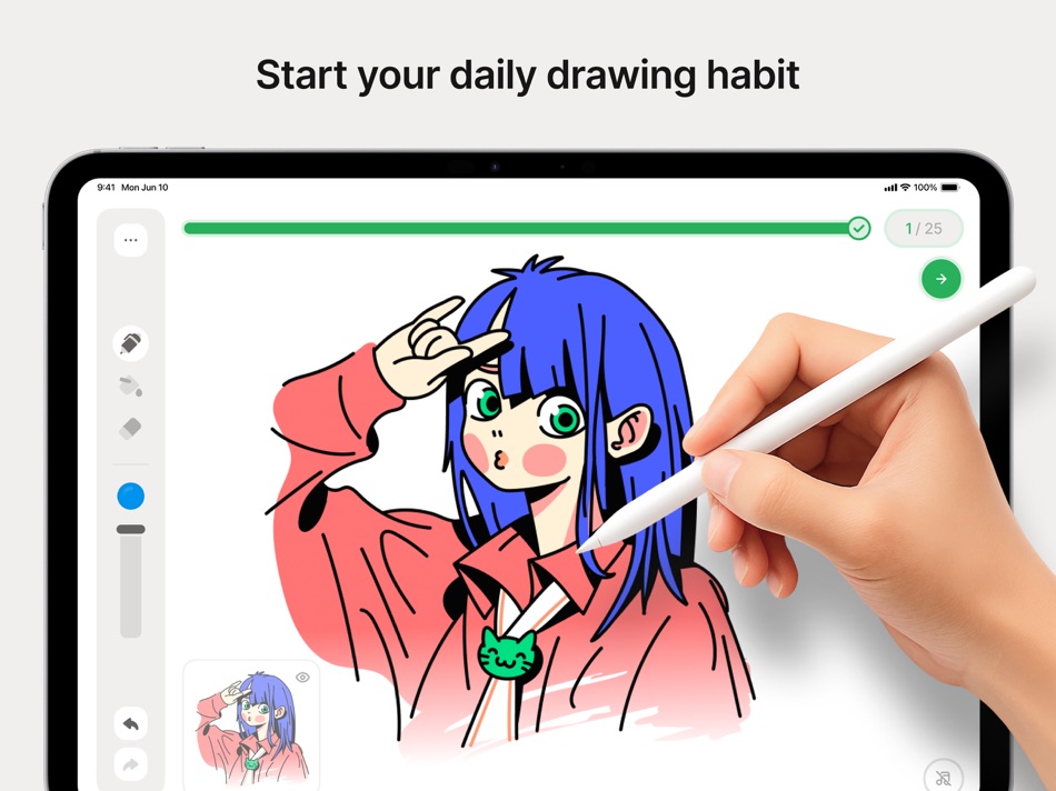 #1. Skribly: Learn How to Draw Art (iOS) 由: PixoryTech OU