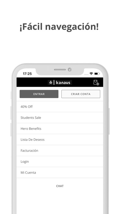 Kanaus iPhone screenshot 4 - Shopping app