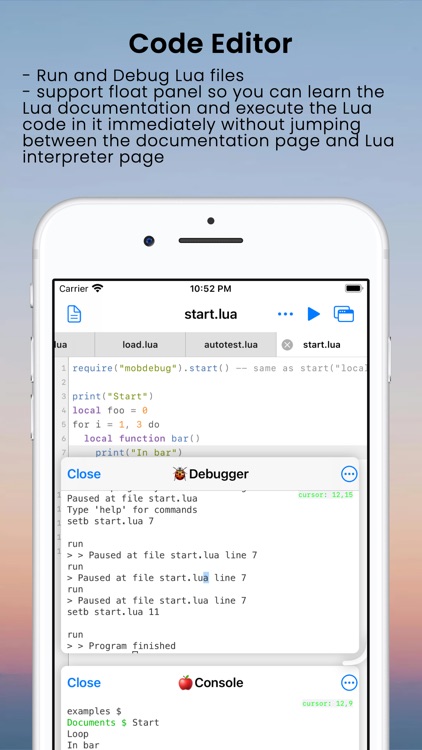 LuaLu REPL - Learn Lua Coding