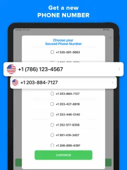 Second Phone Number' screenshot 6