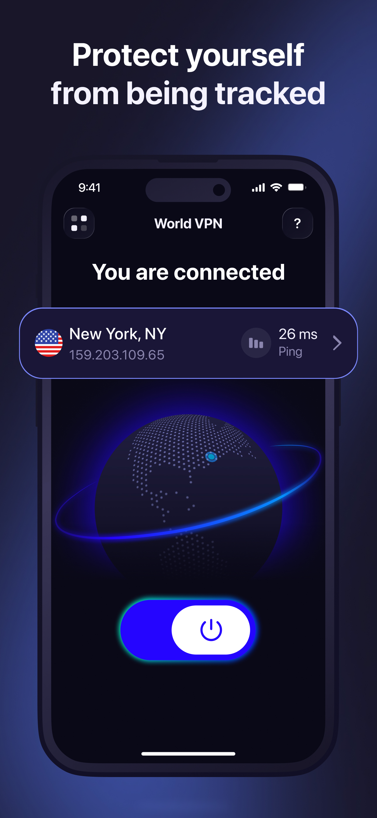 World VPN: Secure & Good Speed