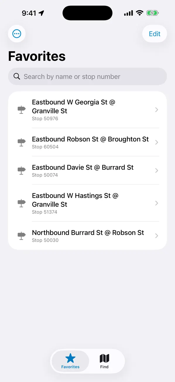 Screenshot #3 pour myBus Vancouver - Live Transit