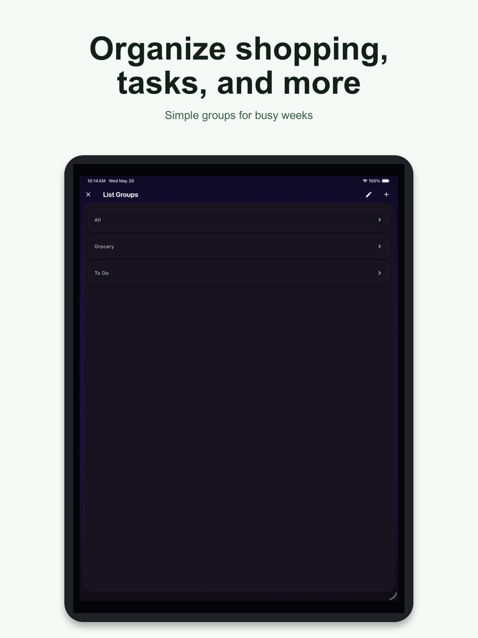 iPad screenshot